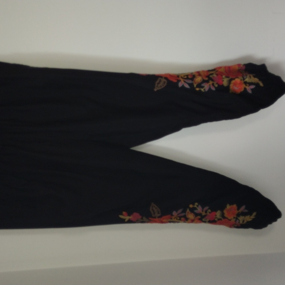 JOHNNY WAS EMBROIDERED WORKSHOP JOGGERS SIZE XS